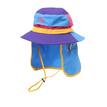 CHUMS 中大童 Kids Sunshade Hat戶外帽 Purple Crazy