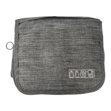 理享家 旅行多功能防水盥洗用品收納包 灰色 23 x 19cm