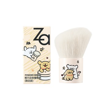 Za輕巧定妝蜜粉刷-線條小狗聯名款