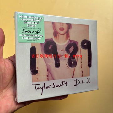 泰勒斯威夫特《1989》豪華版CD 送13張拍立得 16首新歌含《Shake It Off》《Blank Space》 附3首創作語音備 經典歌曲收藏