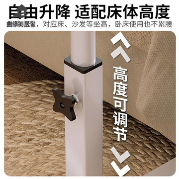 免運 床邊桌床上  簡易  可移動懶人桌子升降桌 家用 臥室學生學習寫字 書桌qxm7291