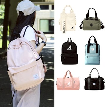 KANGOL x DF聯合品牌 旅行日常必備包款 大容量旅行袋/吐司包/水桶包/後背包/斜背包/短夾/皮夾/女包/男包