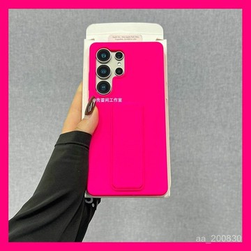 💖限時特價💖輕奢全包適用潮三星S25ultra手機殻高級感液態硅膠S23/24支架防摔