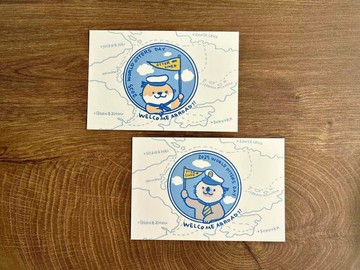 2025世界水獺日限定水獺海獺船長明信片套裝