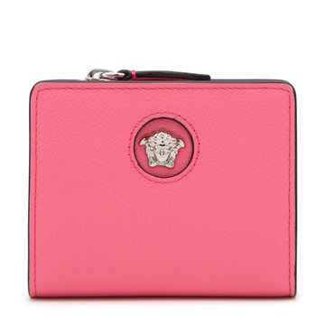 Versace - Pink Leather La Medusa Wallet