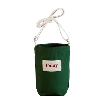 Funnymade Today 飲料提袋肩背包  綠色  1個