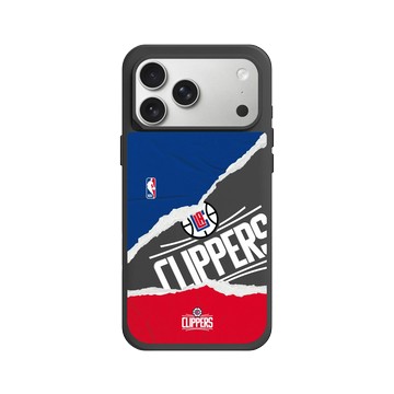iPhone 17 Pro Max SolidX 黑 - NBA - 熱血系列-洛杉磯快艇 L.A Clippers - Sweat and Tears