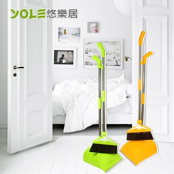 【VICTORY】防塵/防風/自動開關/智慧/掃把畚斗組