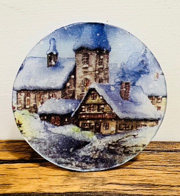 玻璃杯墊x蝶谷巴特