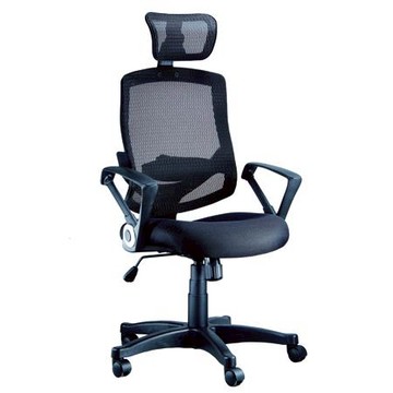 EASY人體工學高背特級網椅/LV-988/黑(限送新竹以北)