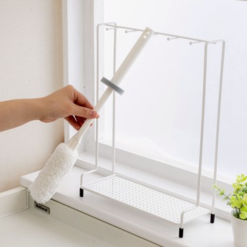 日本SANKO 日本製保溫瓶纖維清潔長刷-白色 2入組