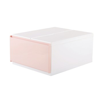 好室喵3號中栗子一層收納盒-粉色