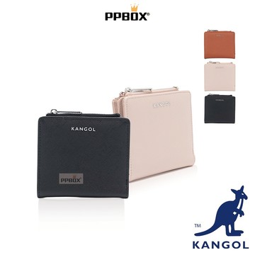 KANGOL 袋鼠 經典 短夾 獨家款【64528780】錢包 對開短夾 皮夾 名片夾 零錢包 包包 日韓穿搭