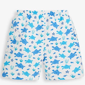 英國 JoJo Maman BeBe 嬰幼兒/兒童長版泳褲_海龜世界(JJH3184)