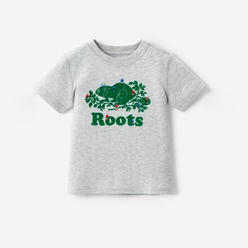 Roots 小童-COOPER LEAGUE 短袖上衣 (灰色)