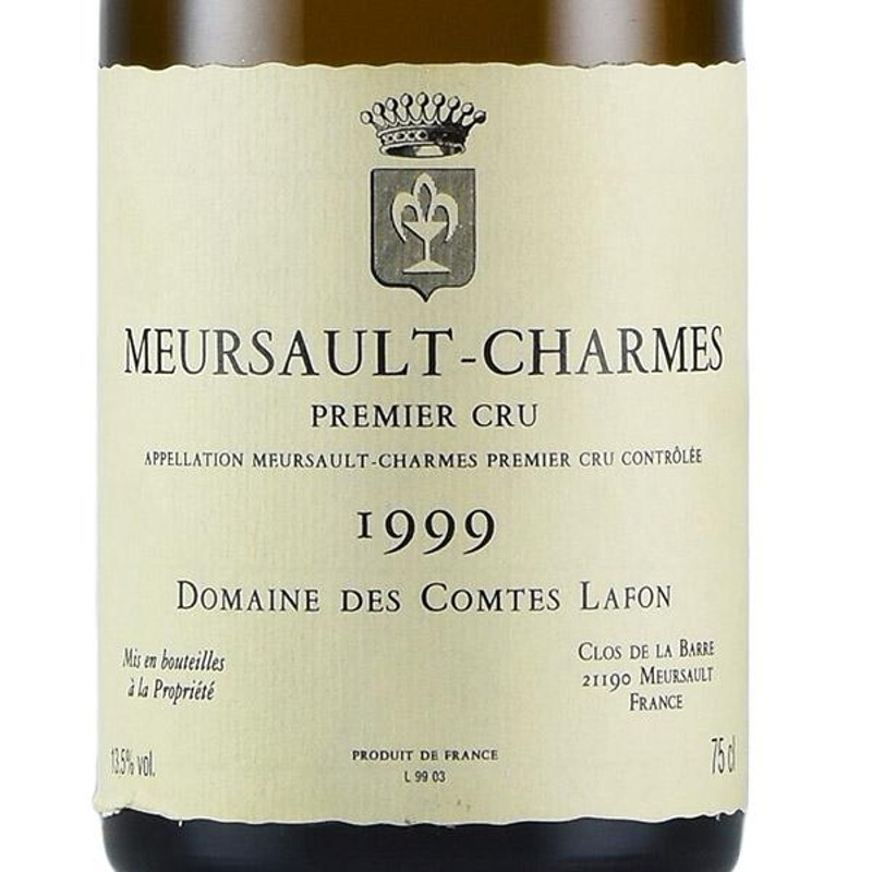 ムルソー　シャルム　プルミエクリュ　コント・ラフォン2003 ムルソー シャルム プルミエクリュ コント・ラフォン2003 コント