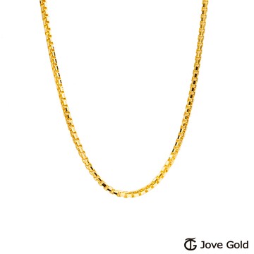 【JoveGold漾金飾】 觸動黃金八角鍊(約1.25錢)(約1.4尺/42cm)