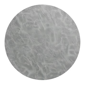 Kela Kalea圓形餐墊 PU皮革  38 x 0.2cm  灰色  1個