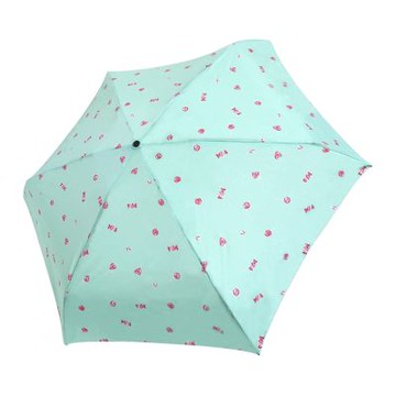 HUS甜心棒棒糖抗UV手開迷你口袋傘