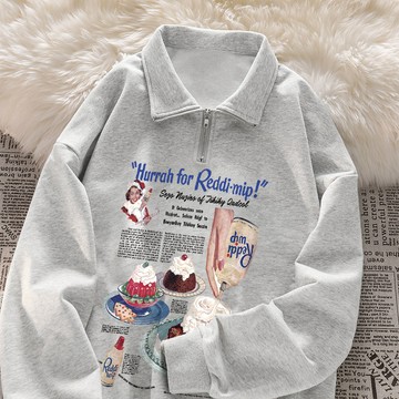 寶藏單品系列！polo衫 大學t 衛衣 長袖上衣 設計感上衣 美式復古上衣 美式大学T 寬鬆大學t 早秋穿搭 冬季衣服女