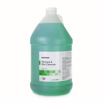 RinseFree Perineal Wash 1 gal Herbal Scent Light Green 1 Each by McKesson
