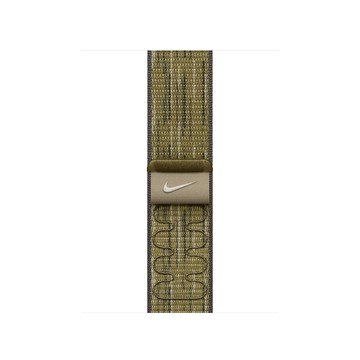 Apple 40 公釐綠色配灰色 Nike 運動型錶環