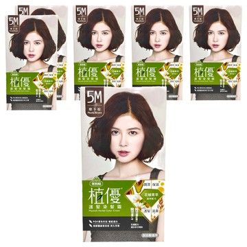 美吾髮植優 護髮染髮霜  5M摩卡棕  6盒