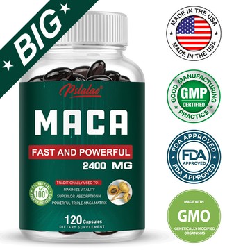 🌈【美國代購】maca❤️ 瑪卡 2400毫克，60/120粒素食膠囊