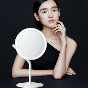 明星化妝光源【AMIRO Mate】 第三代LED高清日光化妝鏡 - 白 調光 化妝 完美妝容 補光神器 生日禮 情人節禮物 送女友
