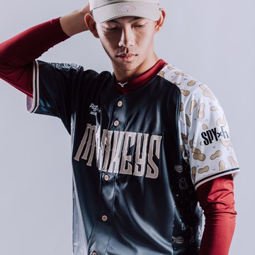 Rakuten MonkeysX間諜家家酒球衣-漸層