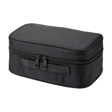 MUJI 無印良品 尼龍化妝箱 S(23 x 15.5 x 9cm)  黑色  1個