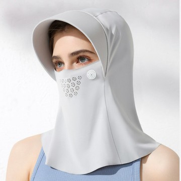 【巴黎精品】現貨+預購 防曬頭罩面罩防風機能單車-連帽男女配件4色a1fk24