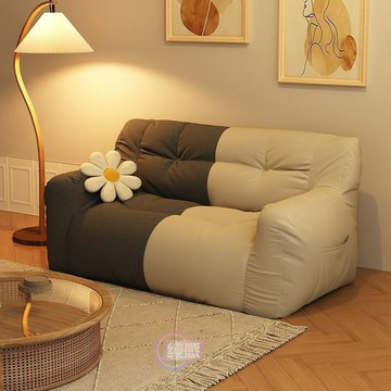 開發票 免運 雙人榻榻米房間小戶型懶人沙發出租屋臥室小沙發單人陽臺宿舍沙發 快速出貨