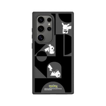 Galaxy S24 Ultra SolidSuit 黑 - 寶可夢 Pokemon - 幾何積木