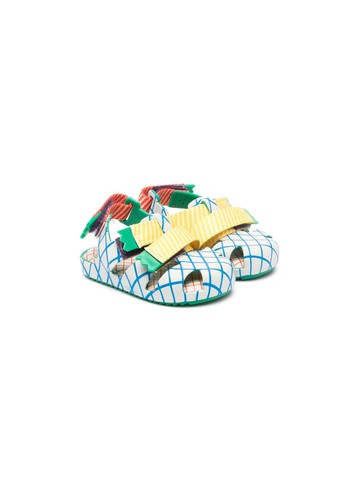 Mini Melissa - Ioio Fabula water-resistant sandals - kids - Rubber/Rubber/Rubber - 26 - Green