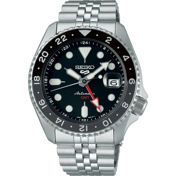SEIKO 5 Sports 系列 GMT兩地時間機械錶-(4R34-00A0D/SSK001K1)
