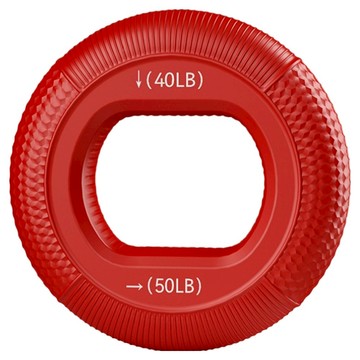 YORI CAR 優里 雙力度握力圈 40/50LB  紅色  1個  7.8cm