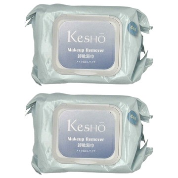 KeSHO 水感淨胺基酸卸妝濕巾  50片  2包