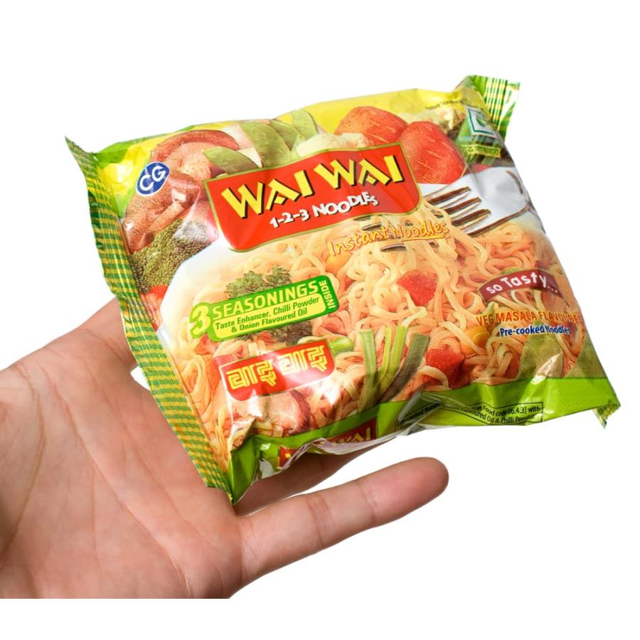 インスタント ラーメン ヌードル WAIWAI Noodles ネパールのインスタントヌードル(ベジ・マサラ味) インド