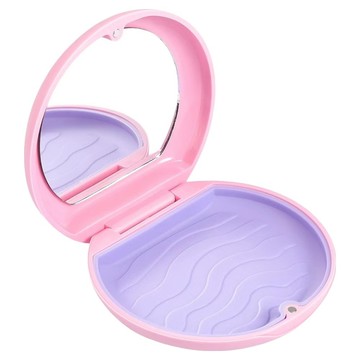 隱形牙套盒/維持器收納盒/攜帶牙套盒/隱適美專用盒  1個  粉色