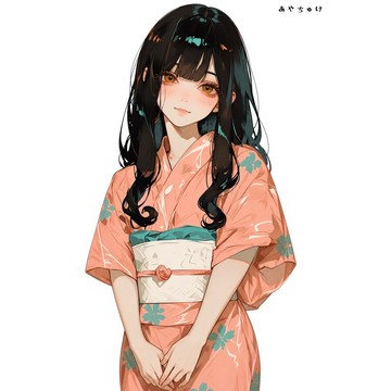 【8 月新款】07-139-0267 人物貼紙 簡約夏日女孩