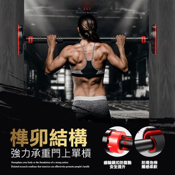 [現貨]單槓 加強底座 單杠 引體向上 健身單槓 門框單槓 門上單槓 家用單槓 重訓 榫卯結構強力承重門上單槓