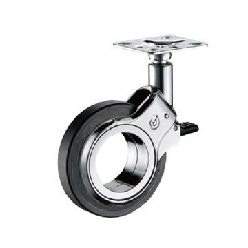 hd116活動輪 (有煞車 60mm)易利裝生活五金 桌輪 櫃輪 輪子