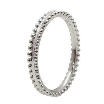 Van Cleef & Arpels 梵克雅寶 Estelle Pt950 鉑金戒指 58 VCARN59B00 【二手名牌BRAND OFF】