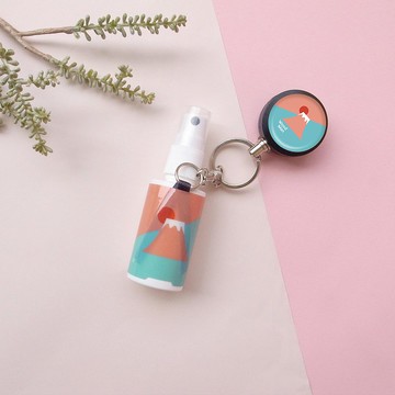 夕陽富士山-隨身防疫酒精瓶(可伸縮)