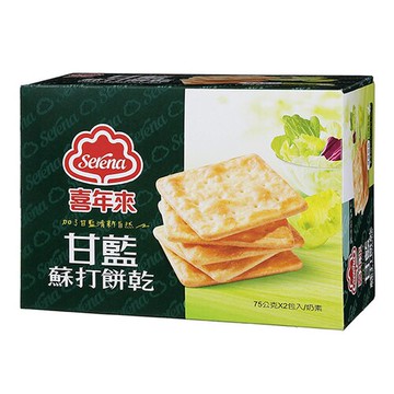 喜年來 甘藍蘇打餅分享包150g(12入)/箱【康鄰超市】