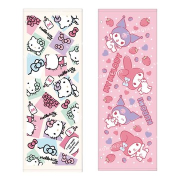 小禮堂 Sanrio 三麗鷗 長毛巾 (角色款) Kitty 美樂蒂 酷洛米