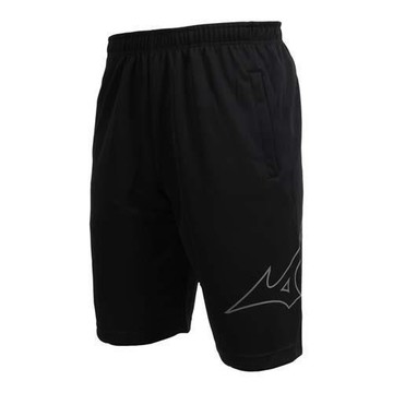 MIZUNO 男針織短褲-台灣製 抗UV 慢跑 訓練 美津濃