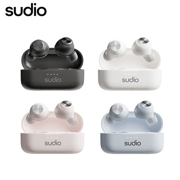 Sudio T3真無線藍牙耳機粉色