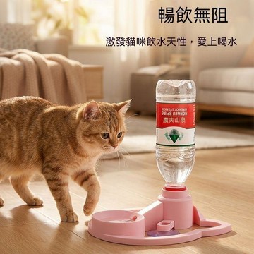 【PEt】自動飲水機 防打翻 寵物飲水器大容量不插電安全靜音運行食品級材質自動出水專用貓咪自動飲水機